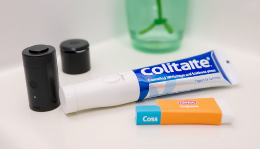 Radiant Smile, Everyday Routine: Pro-Grade Teeth Whitening, Enamel Fortification, and Gentle Gum Care at Home
