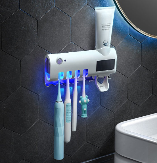 UV Toothbrush Sterilizer – 99.99% Germ Protection & Smart Automatic Cleaning