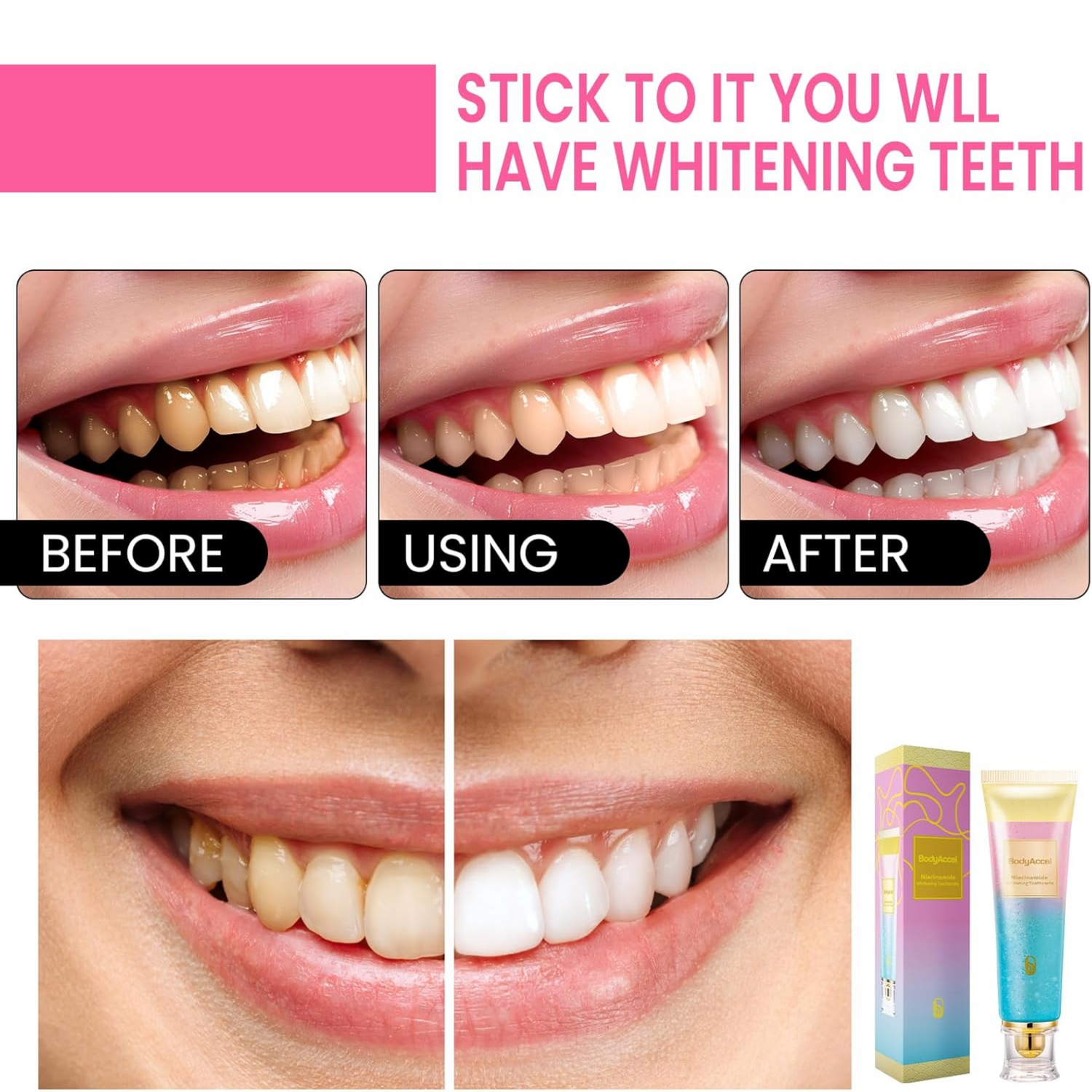 Havana Body™ Niacinamide Whitening Toothpaste with Xylitol - Havana body